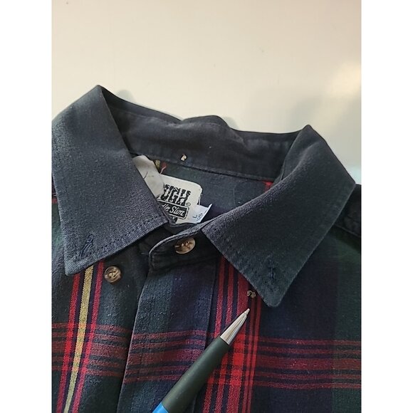 Panhandle Rough Stock Shirt Mens Large Western Button Rodeo Cowboy Ranch Work - Picture 13 of 13